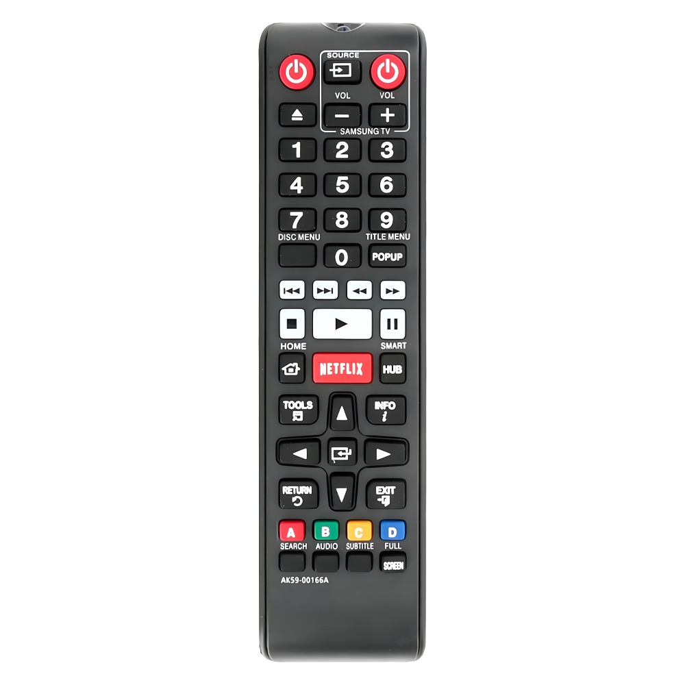 Blu Ray Disc Player - AK59-00166A Remote Control Compatible with Samsung