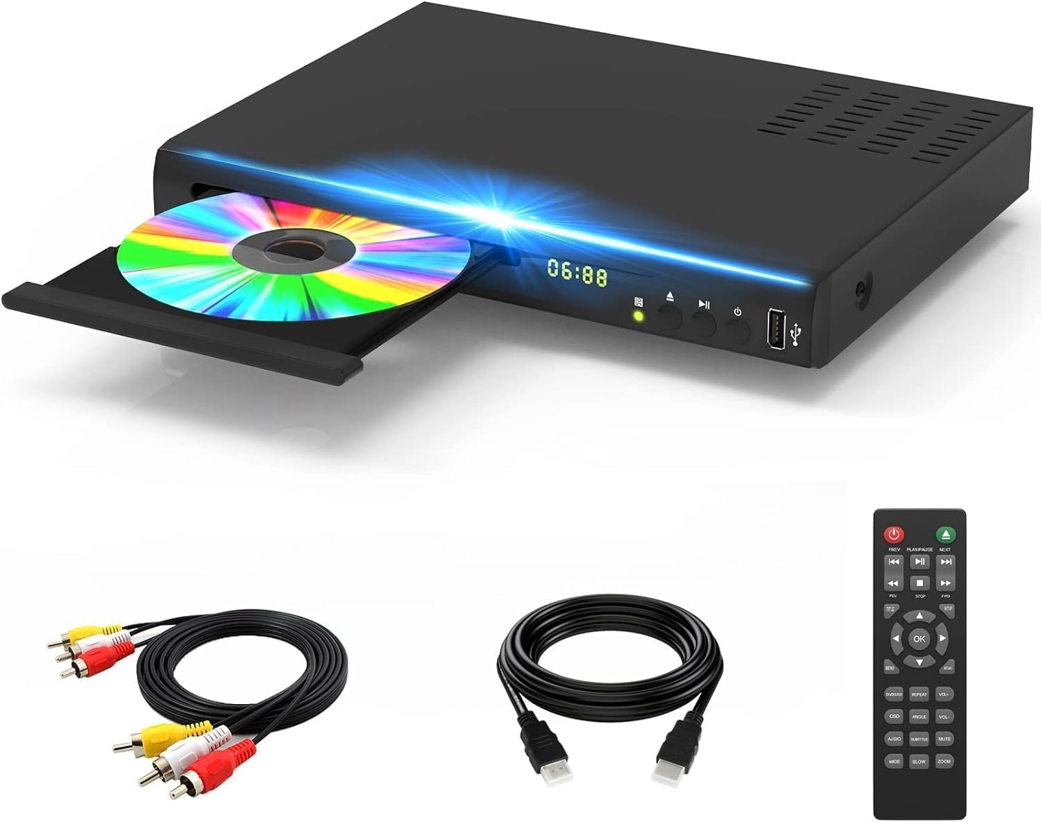 Blu Ray Disc Player - Home Theater Blu-ray DVD Player, 1080p