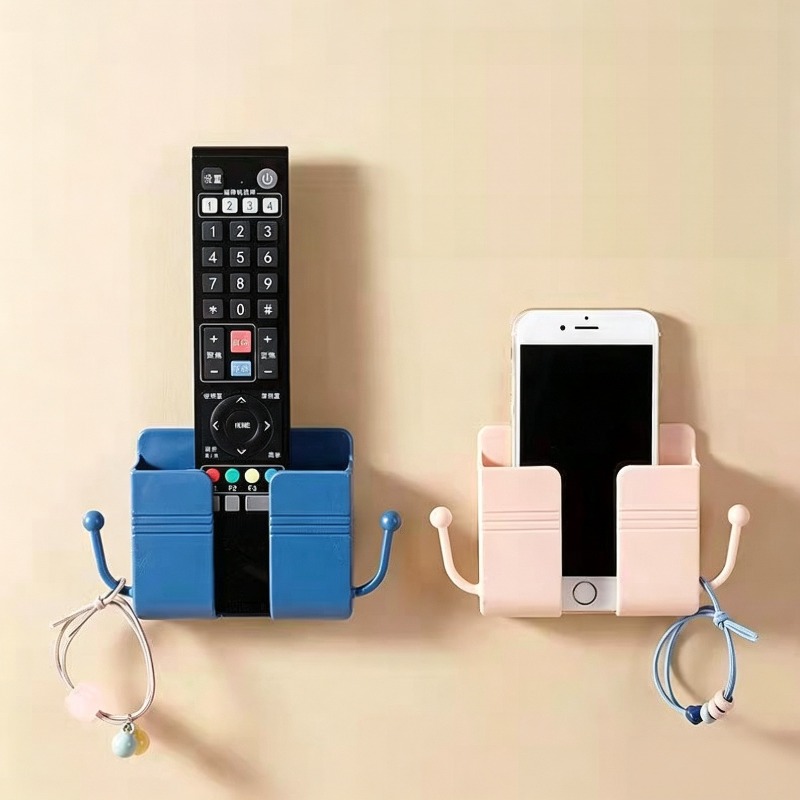 Universal Remote Control - No Drill Wall Storage Rack Multicolor