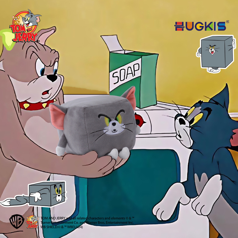 12cm Tom And Jerry Cube Plush  - Jerry Home Cinema ulasan dan harga
