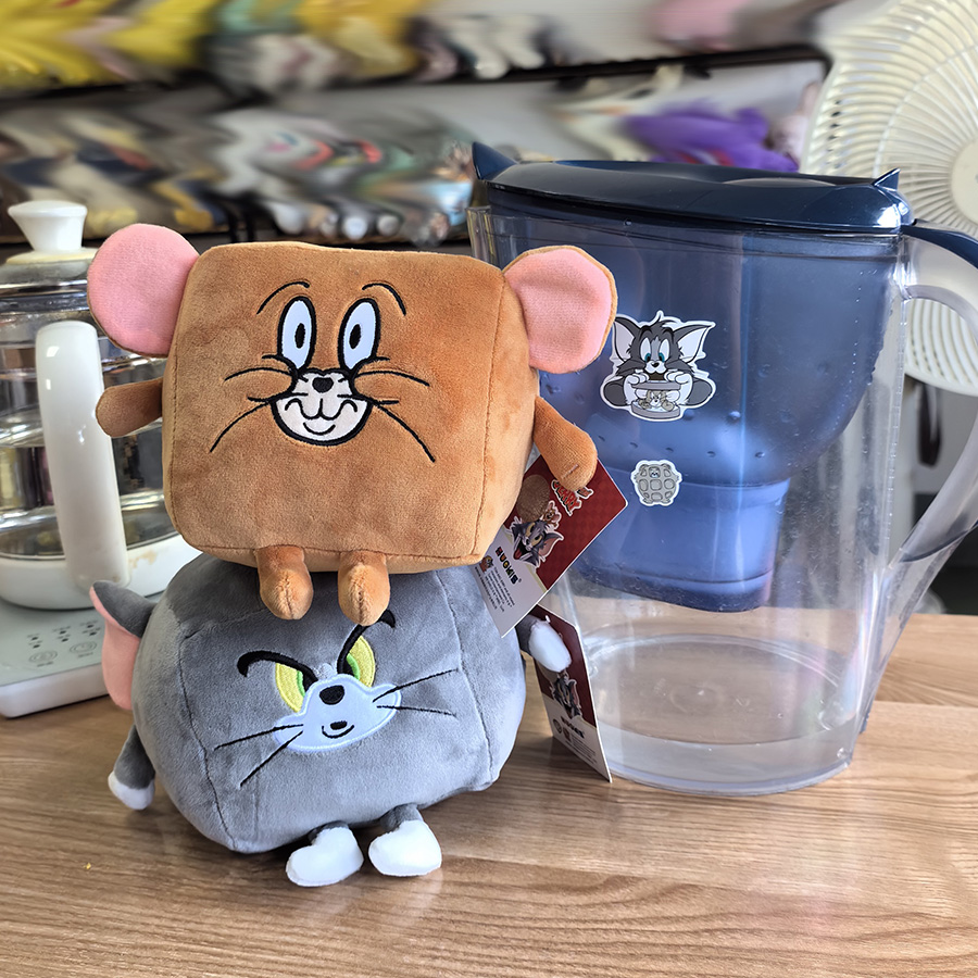12cm Tom And Jerry Cube Plush  - Jerry Home Cinema ulasan dan harga