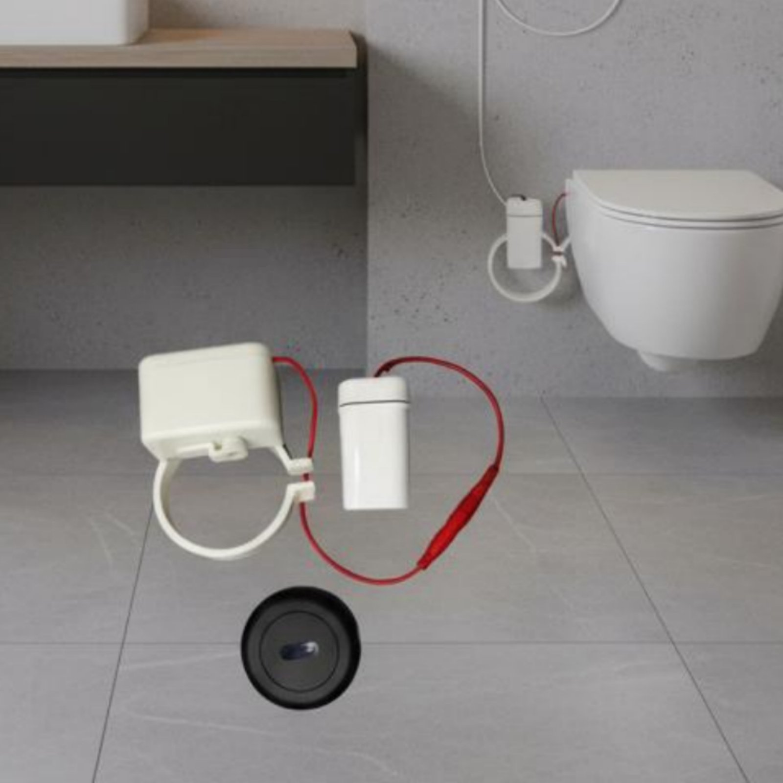 Automatic Toilet Flush Motion  - Universal Remote Control ulasan dan harga