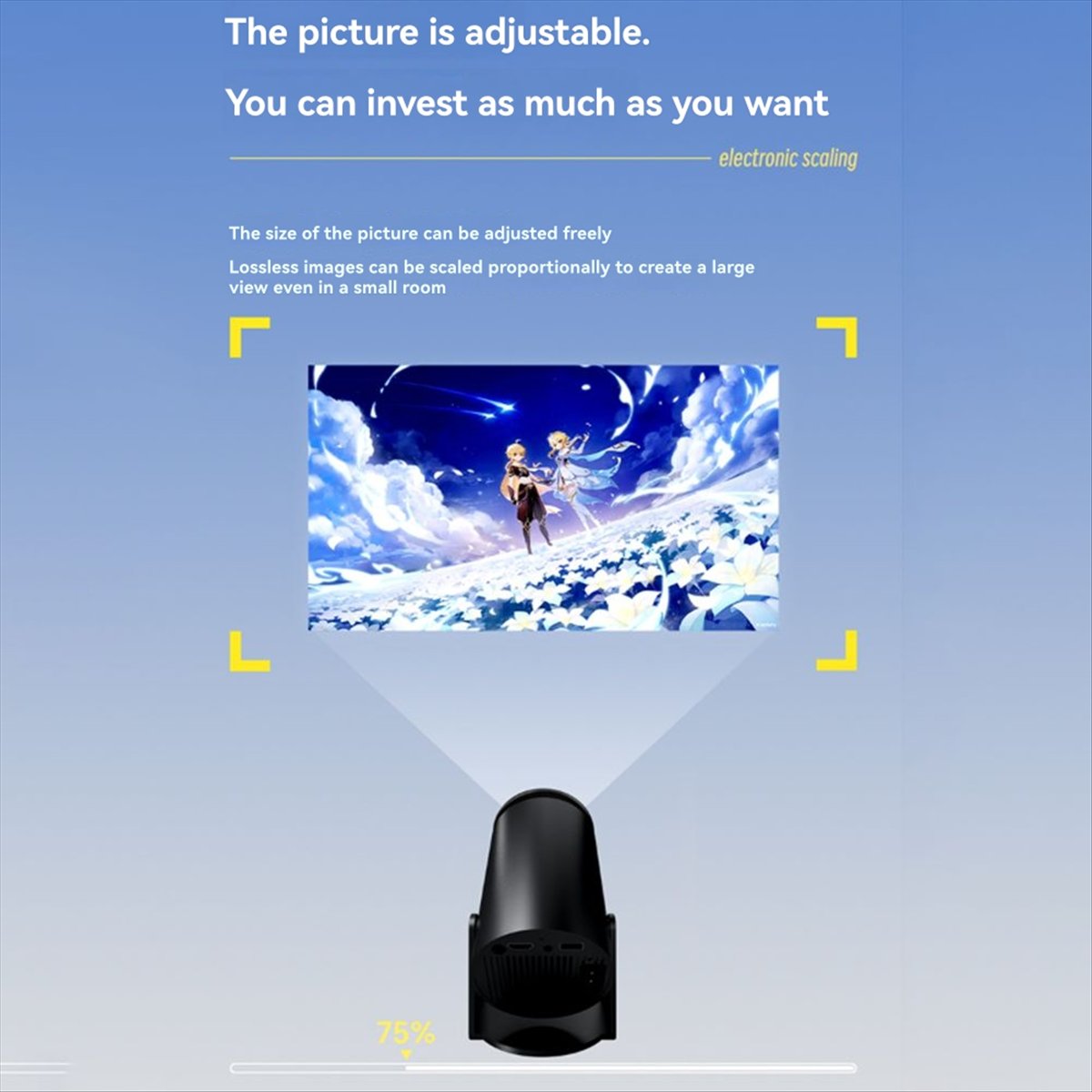 A69Z 1080P Projector for Andro - Home Cinema Quad ulasan dan harga