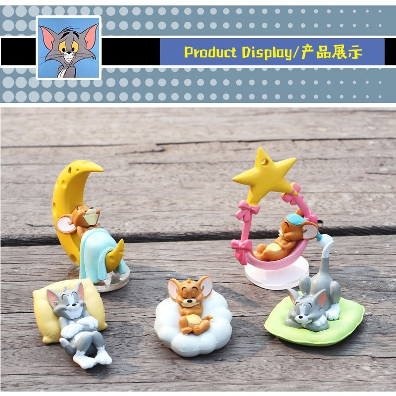 Mini Figures Set Cartoon Colle - Jerry Home Cinema ulasan dan harga