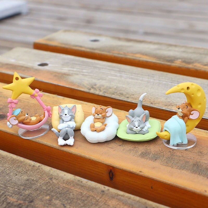 Mini Figures Set Cartoon Colle - Jerry Home Cinema ulasan dan harga