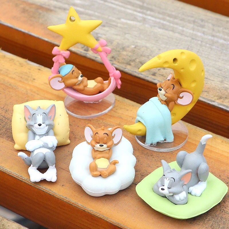 Mini Figures Set Cartoon Colle - Jerry Home Cinema ulasan dan harga