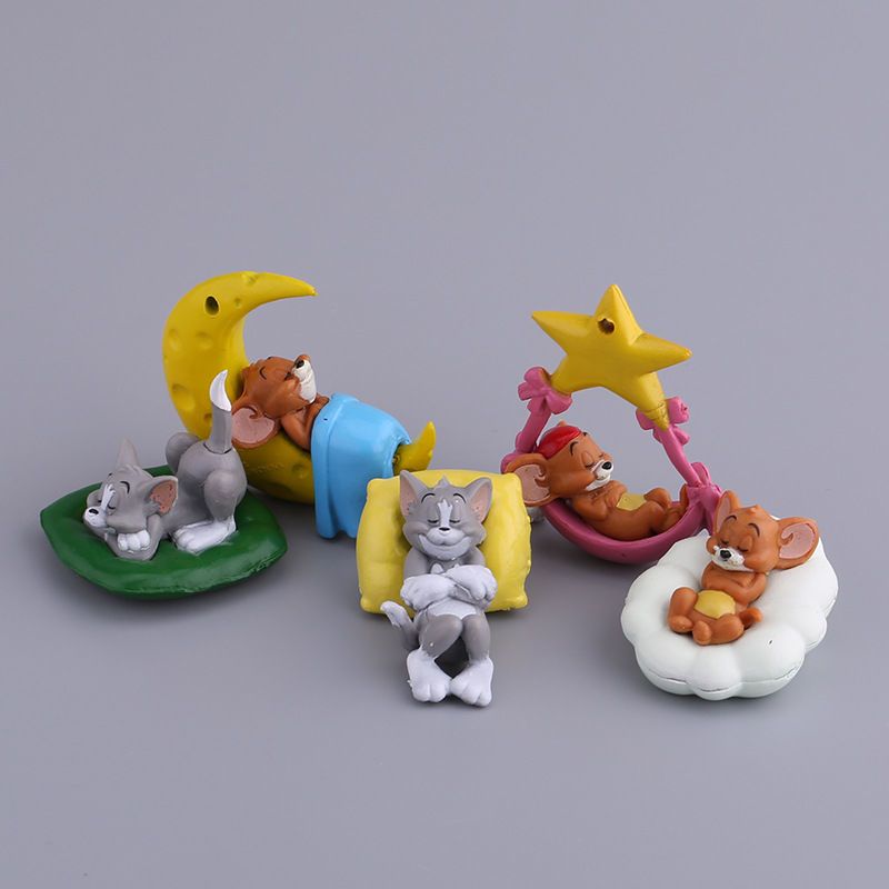 Mini Figures Set Cartoon Colle - Jerry Home Cinema ulasan dan harga