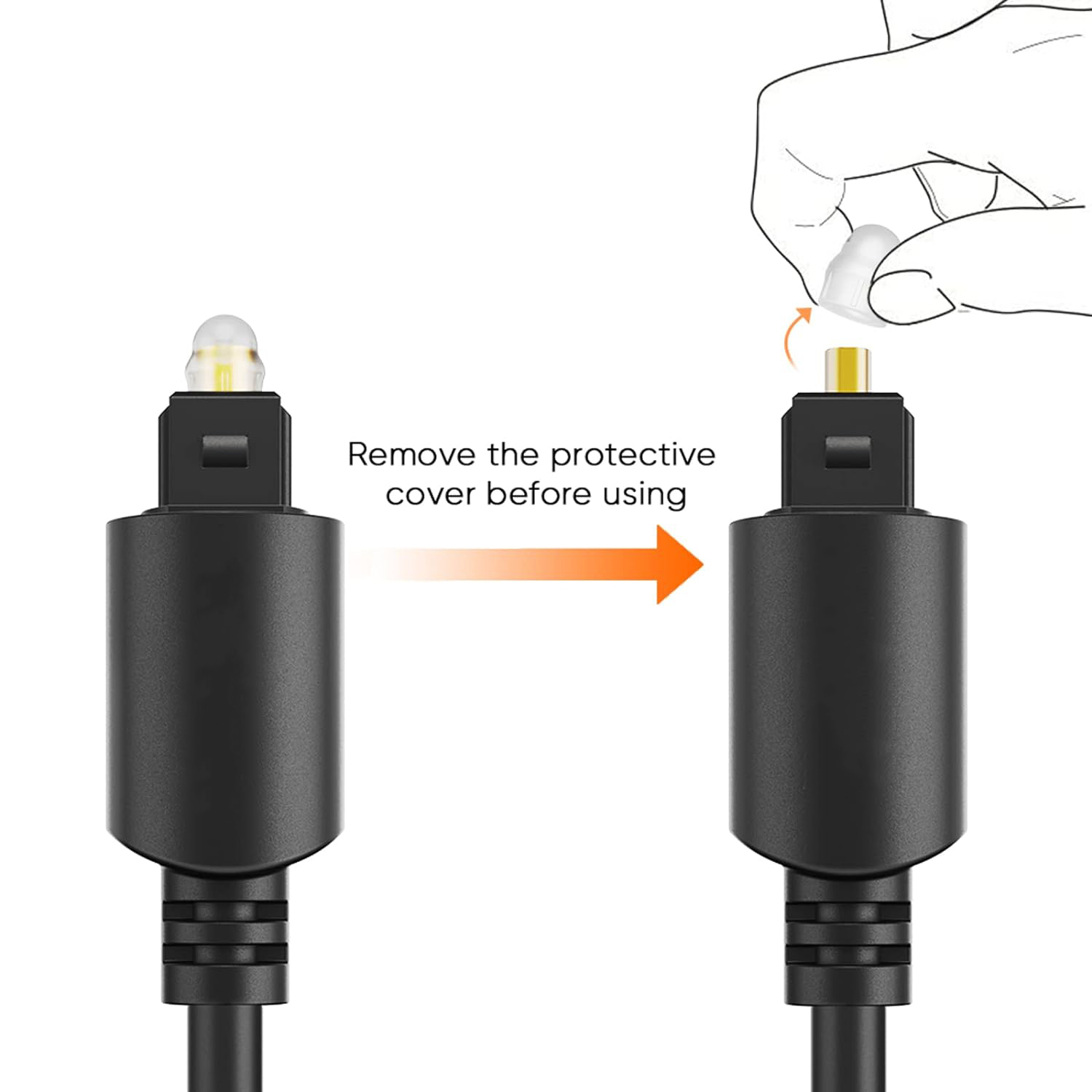 TOSLINK Optical Audio Cable, F - Home Cinema Cabasse ulasan dan harga