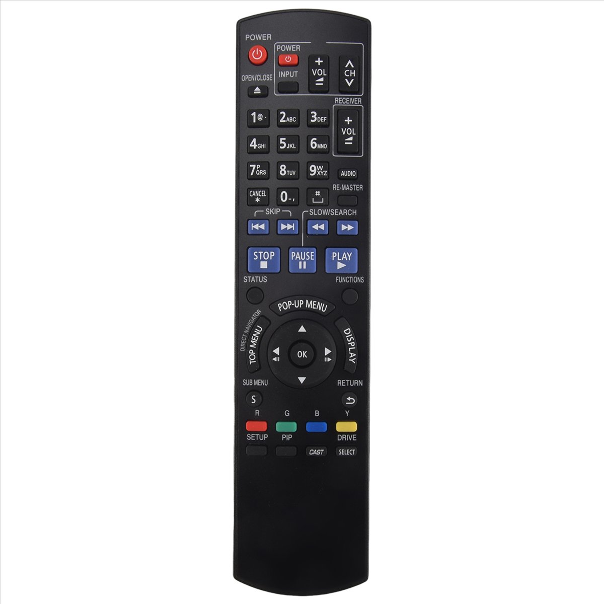 (A23G) Remote Control N2QAYB00 - Blu Ray Disc Player ulasan dan harga