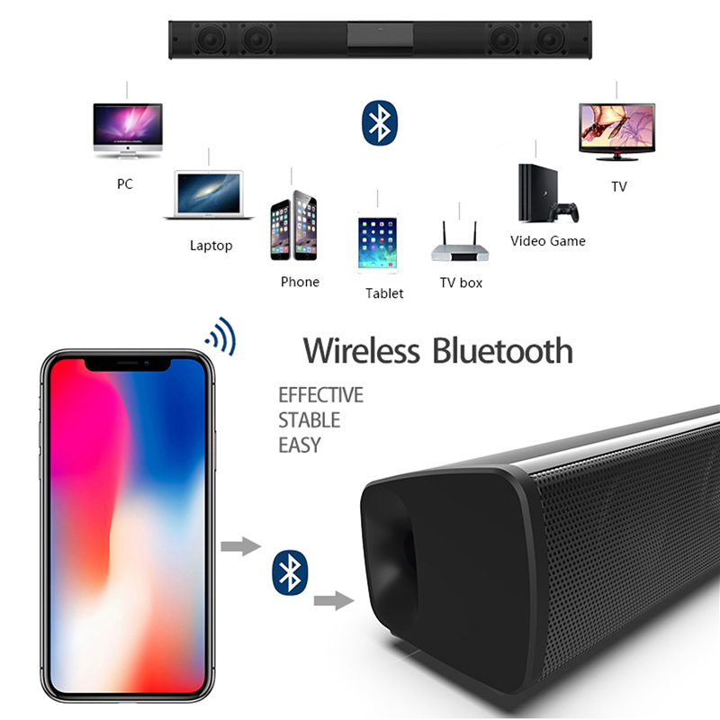 40W Wireless Bluetooth 5.0 Sou - Home Cinema Lg ulasan dan harga