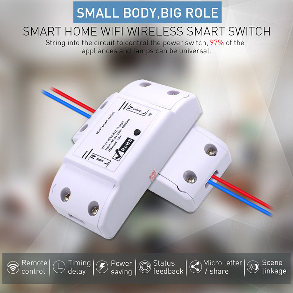 1Pcs WiFi Smart Switch Univers - Universal Remote Control ulasan dan harga